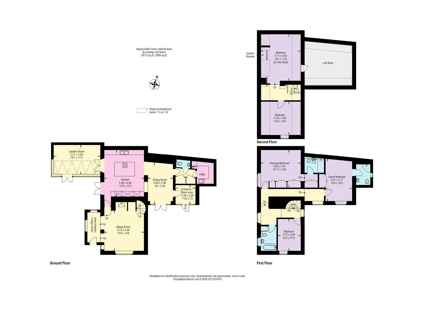Little Cleeve, Stroud floorplan