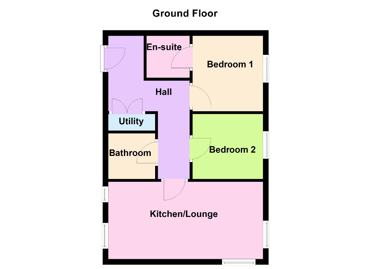 19 Churchbeck Chase, Manchester floorplan