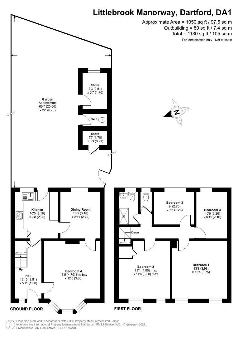 26, Littlebrook Manorway, Dartford floorplan