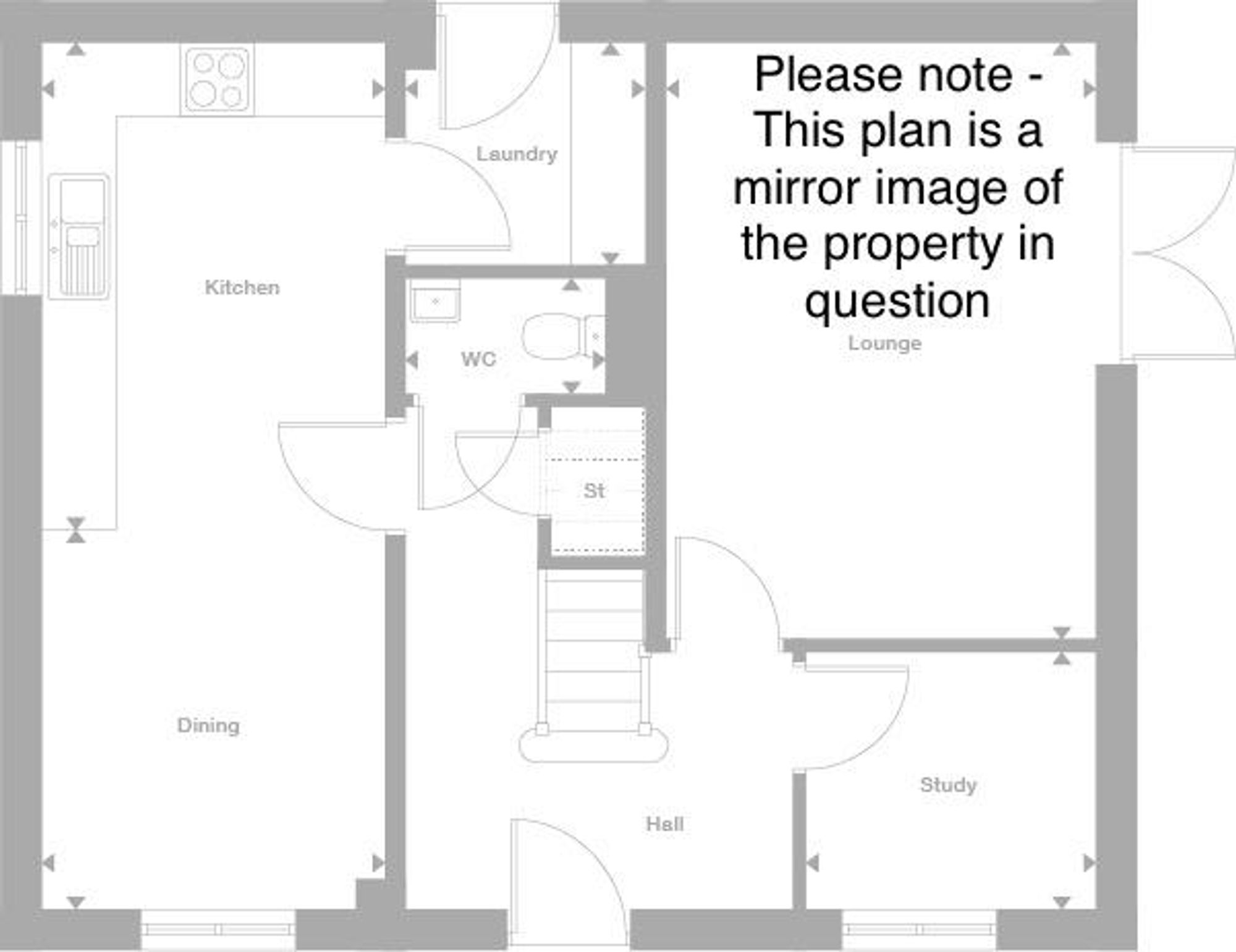 19 Dane Valley Road, Congleton floorplan