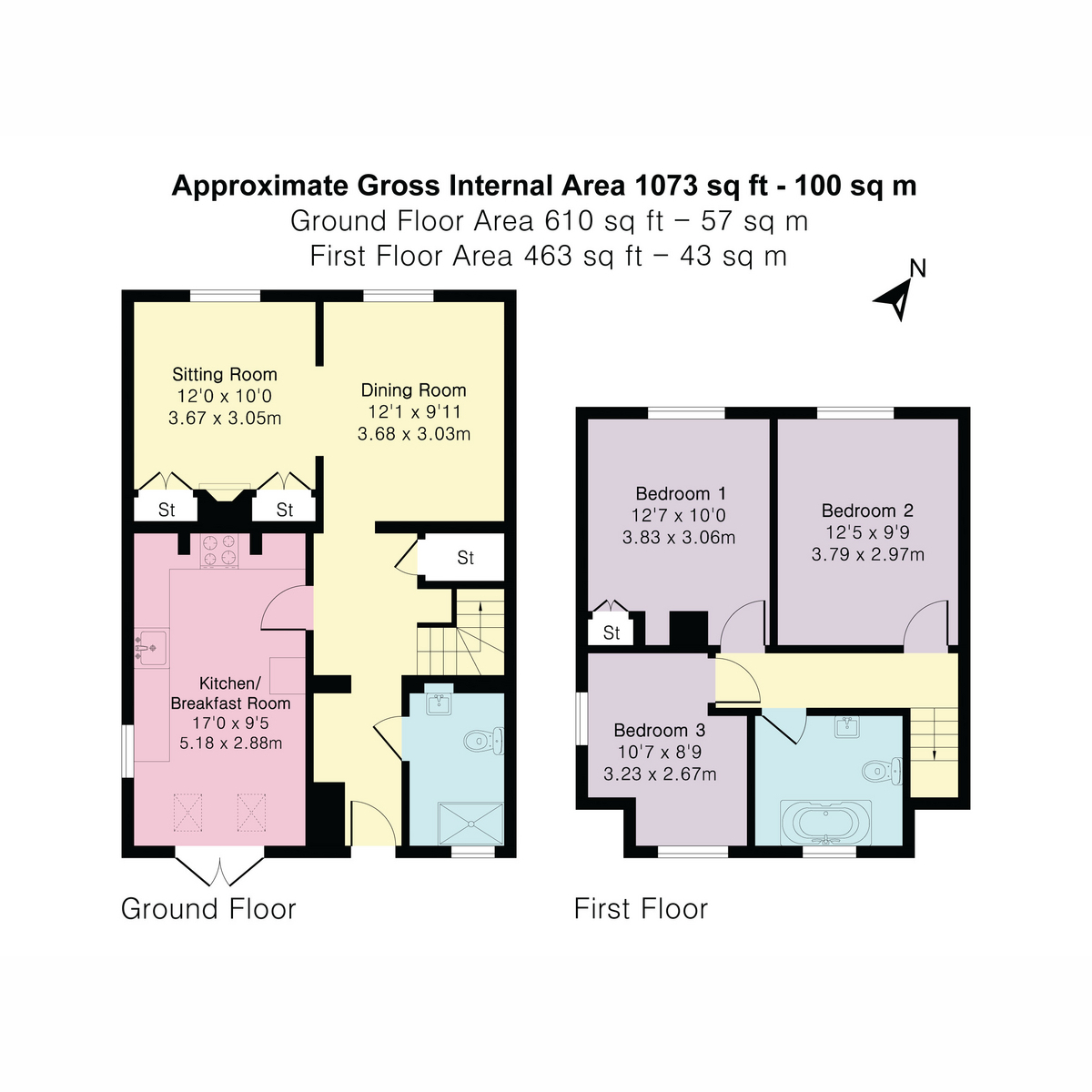 The Cottage, Stonor, Henley-on-thames floorplan