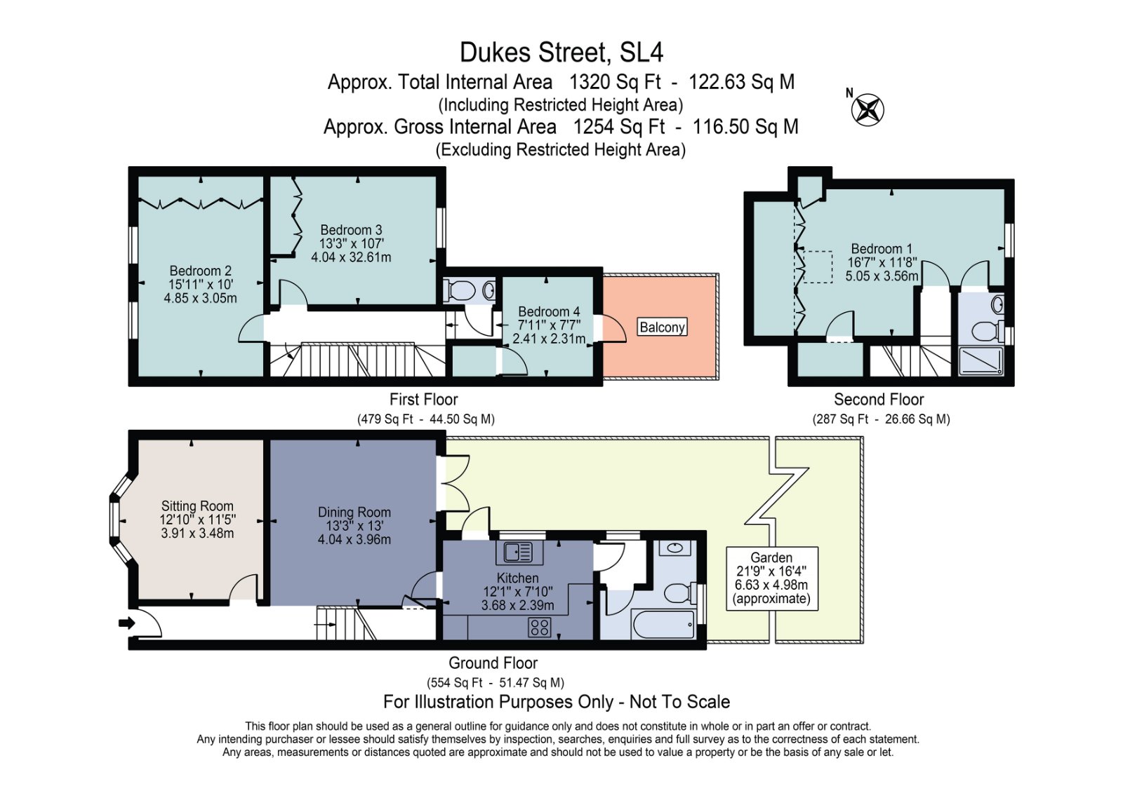 32, Duke Street, Berkshire floorplan