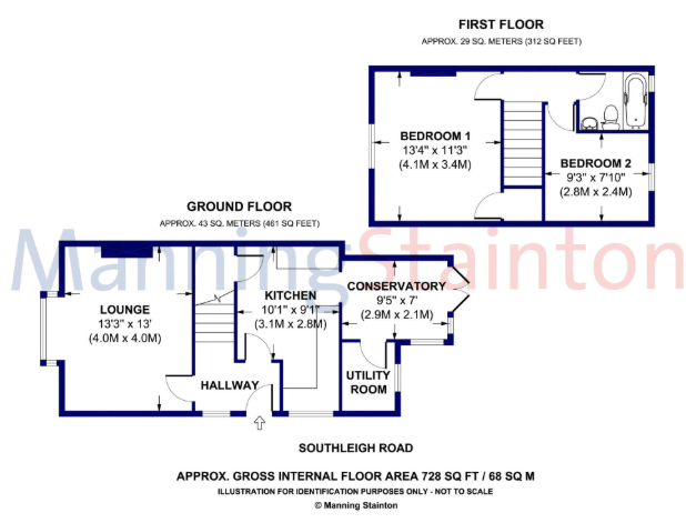 75, Southleigh Road, Leeds floorplan