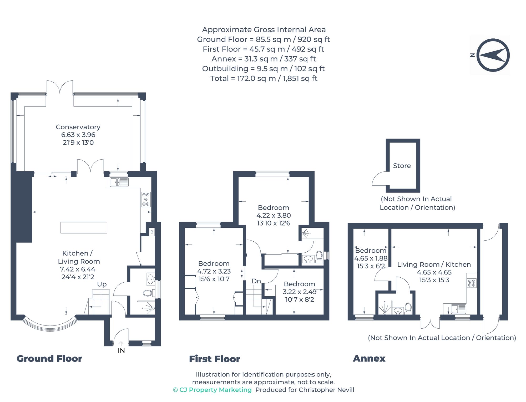 25 Southern Cottages Horton Road, Staines-Upon-Thames floorplan