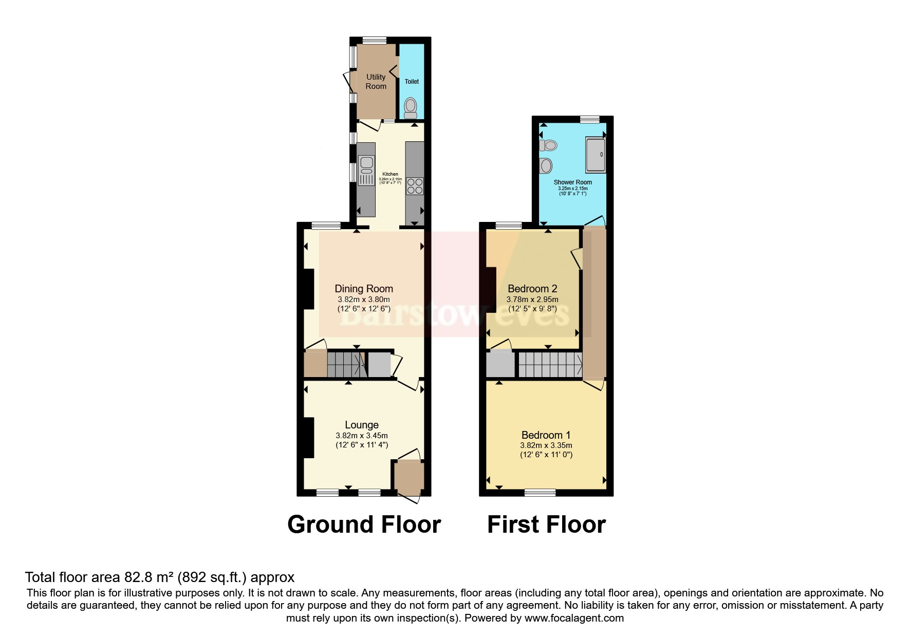 9, Gladstone Avenue, Nottingham floorplan