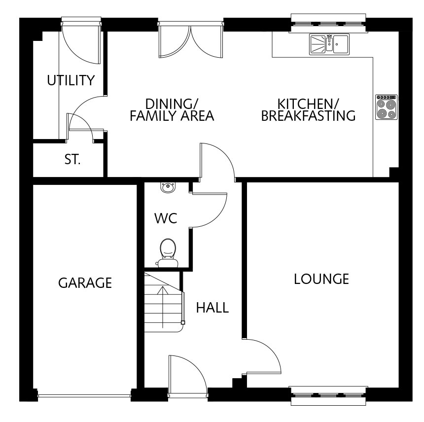 5 Bedrooms Detached house for sale in 