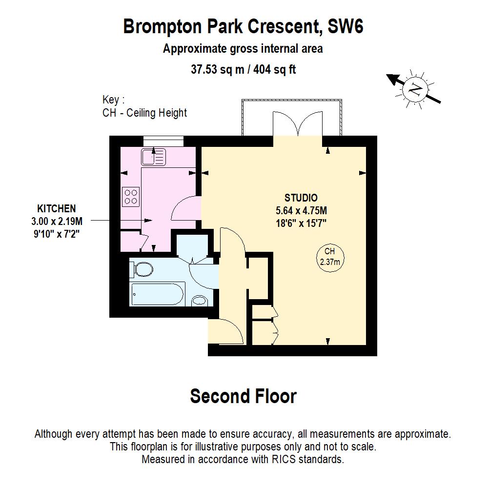 11, Brompton Park Crescent, London floorplan