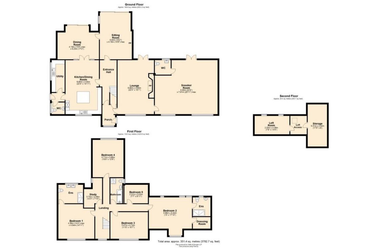 209, WEST ROAD, PORTHCAWL floorplan
