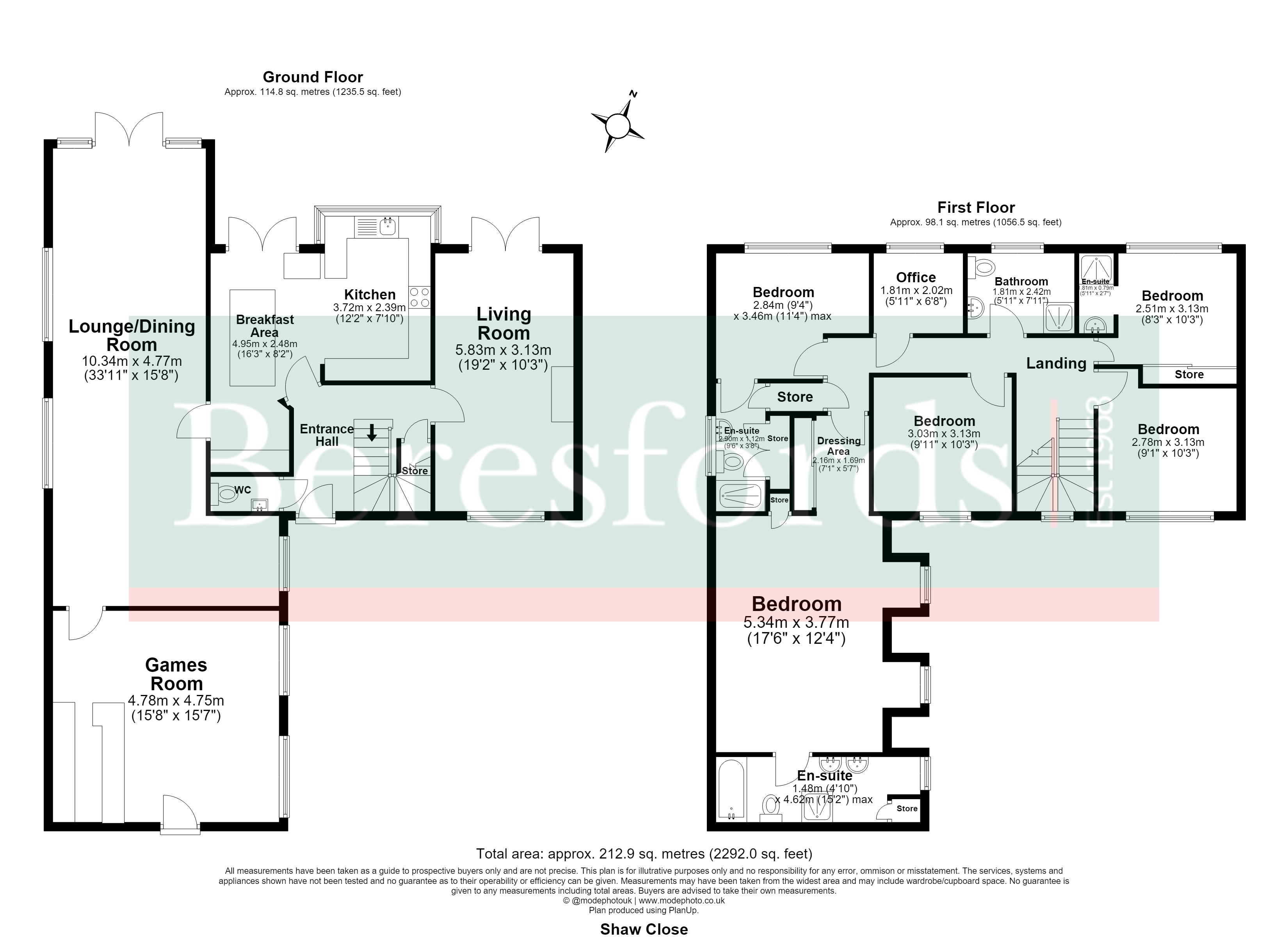 3, Shaw Close, Hornchurch floorplan