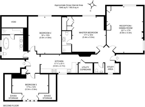 3 Bedrooms Flat for sale in Grand Avenue, Hove BN3