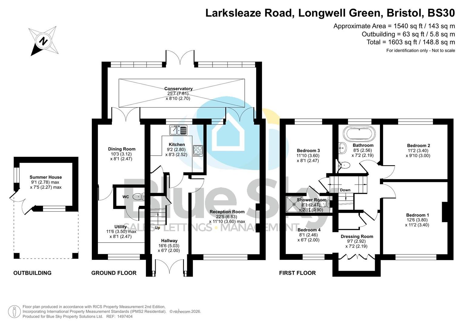 21, Larksleaze Road, Bristol floorplan