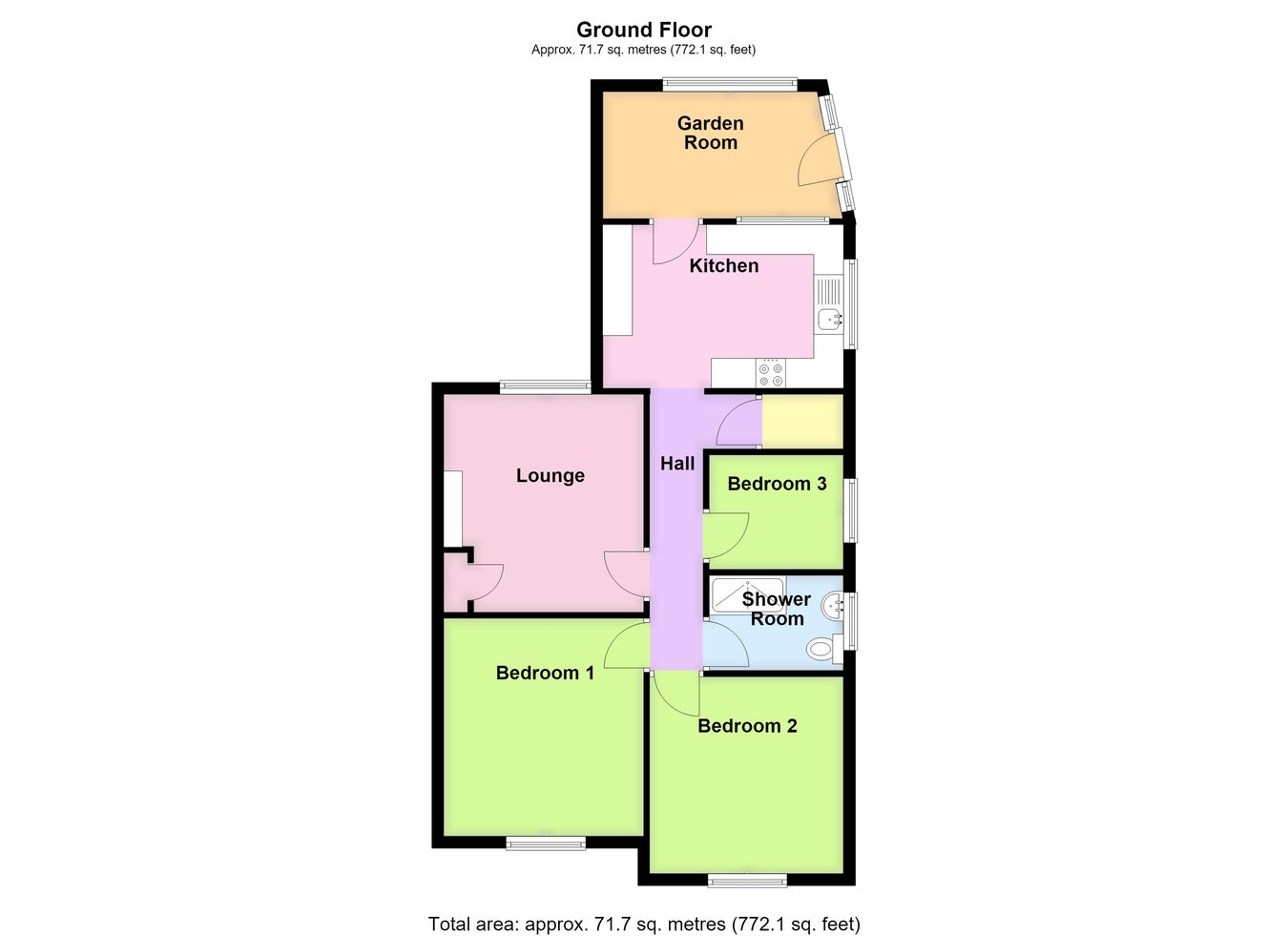 47, Hessle Drive, Boston floorplan
