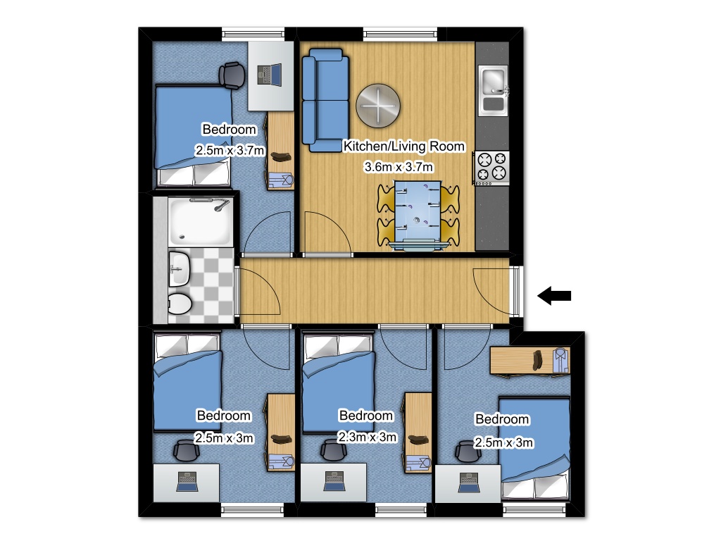 The Platform, Montpelier floorplan