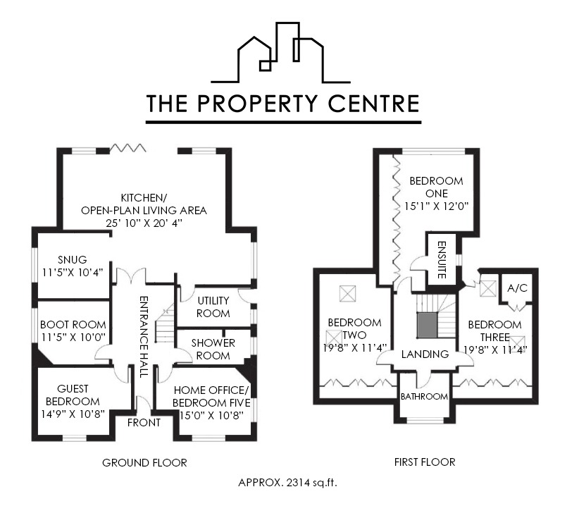 180 Kingston Road, Taunton, Somerset floorplan