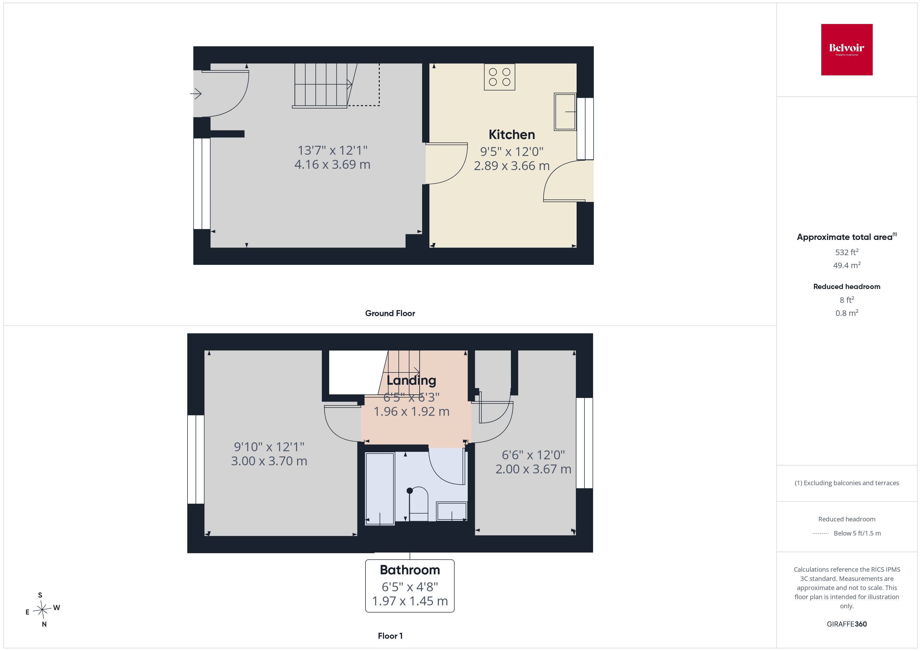 6, Clos Ysbyty,  Cimla, Neath floorplan