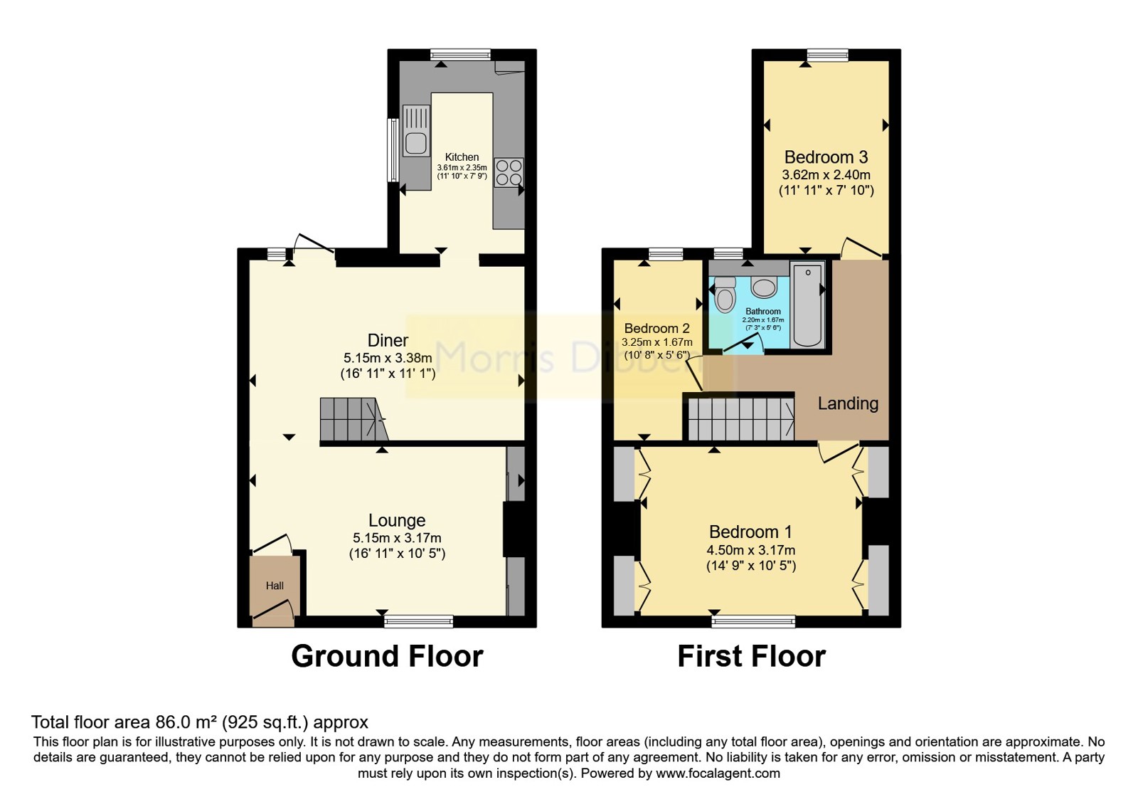 44, London Road, Waterlooville floorplan