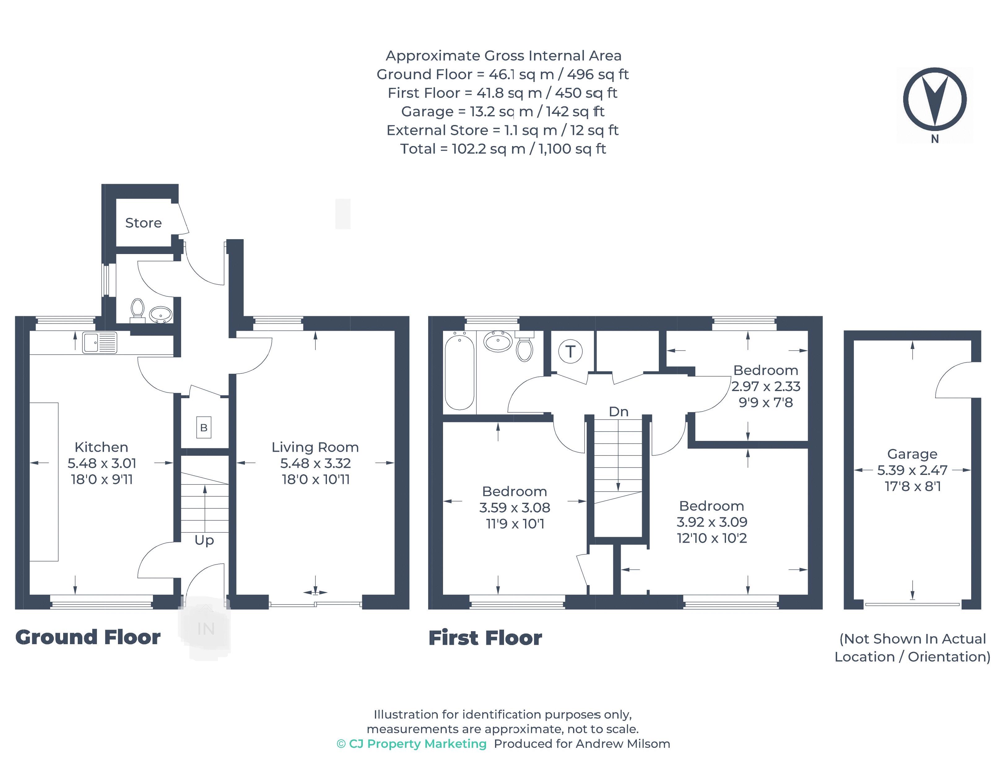 13, Forgetts Road, High Wycombe floorplan