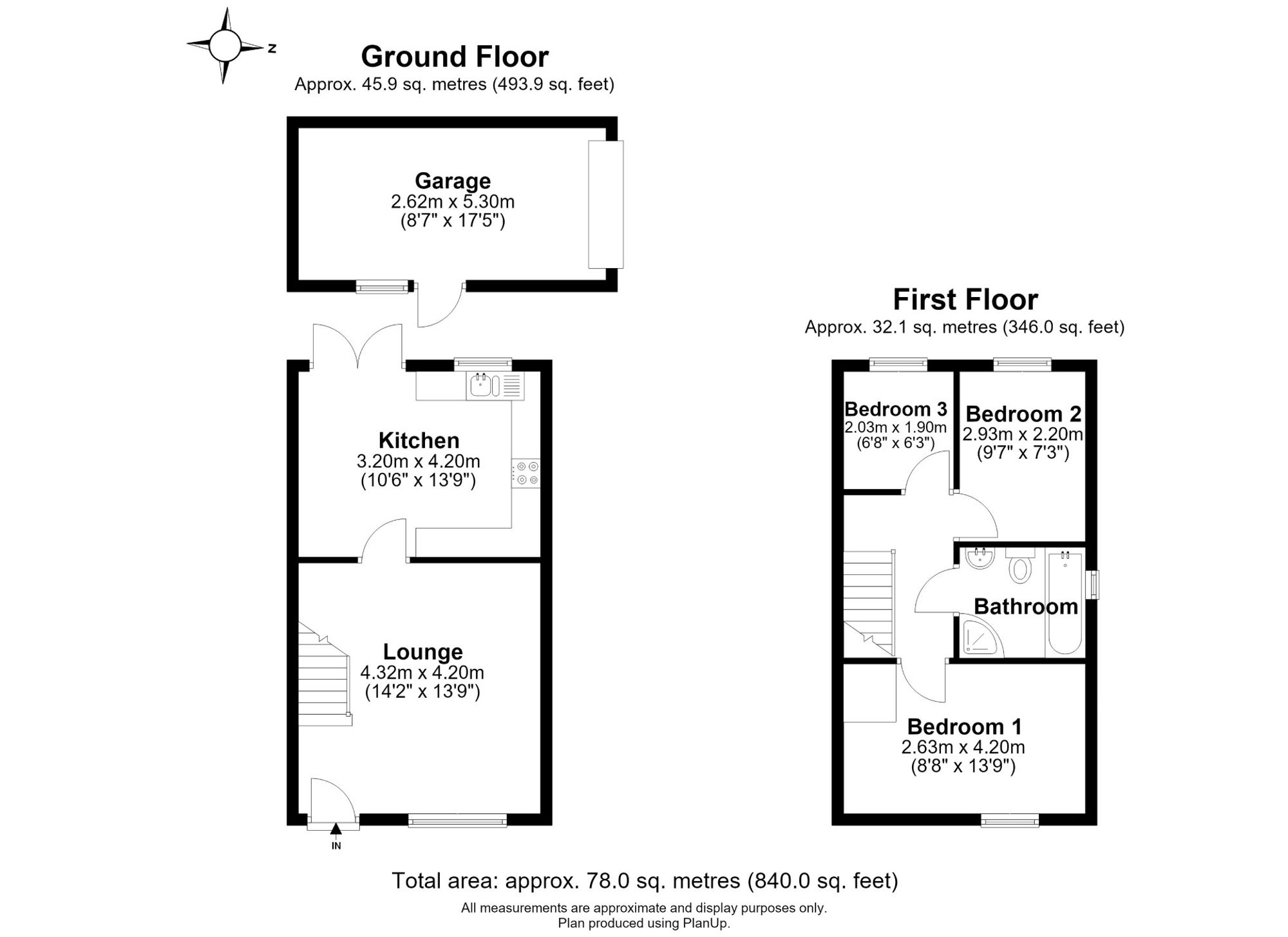 66 Pennywort Grove, Harrogate floorplan