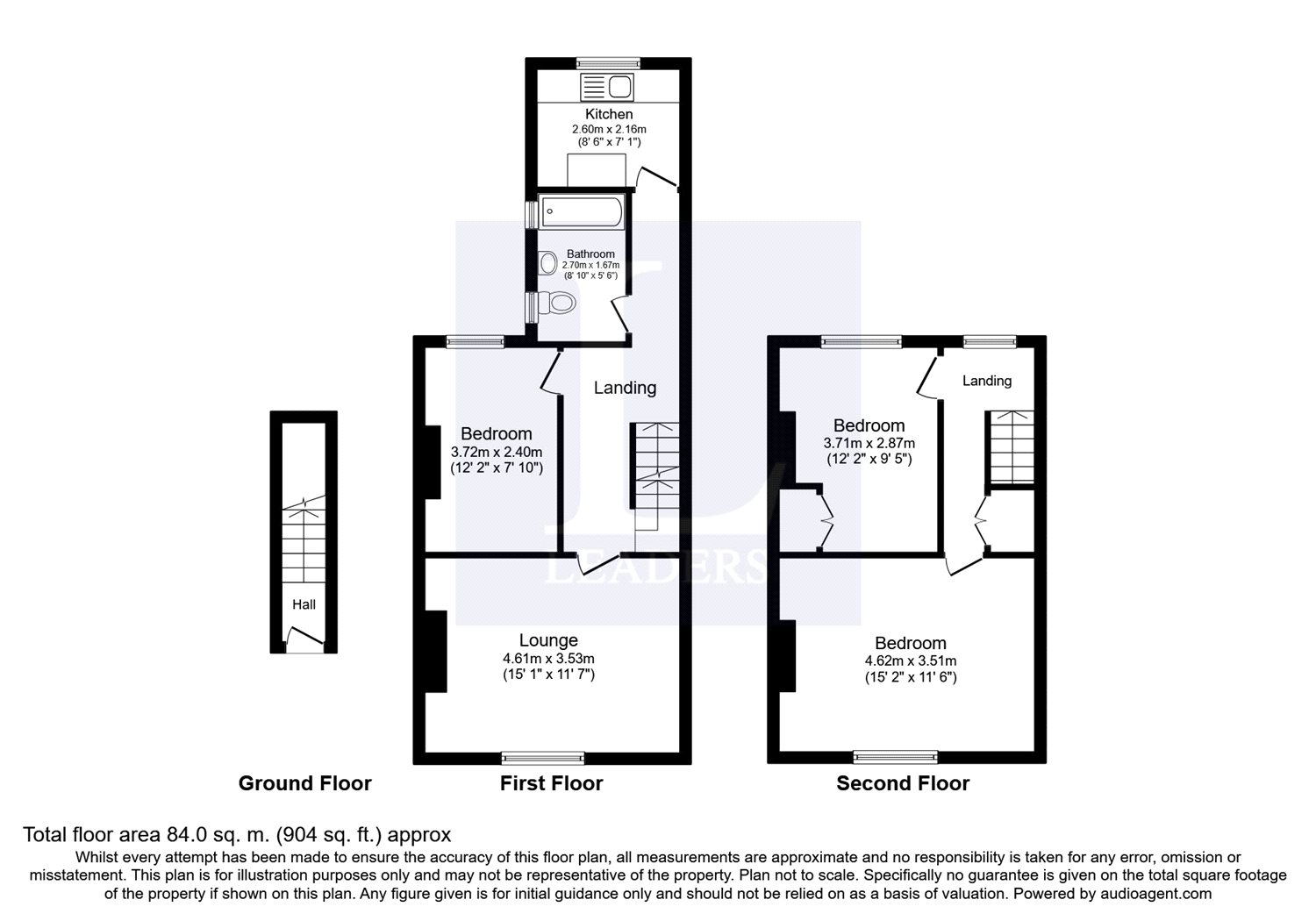 3 Bedrooms Maisonette for sale in Gratwicke Road, Worthing BN11