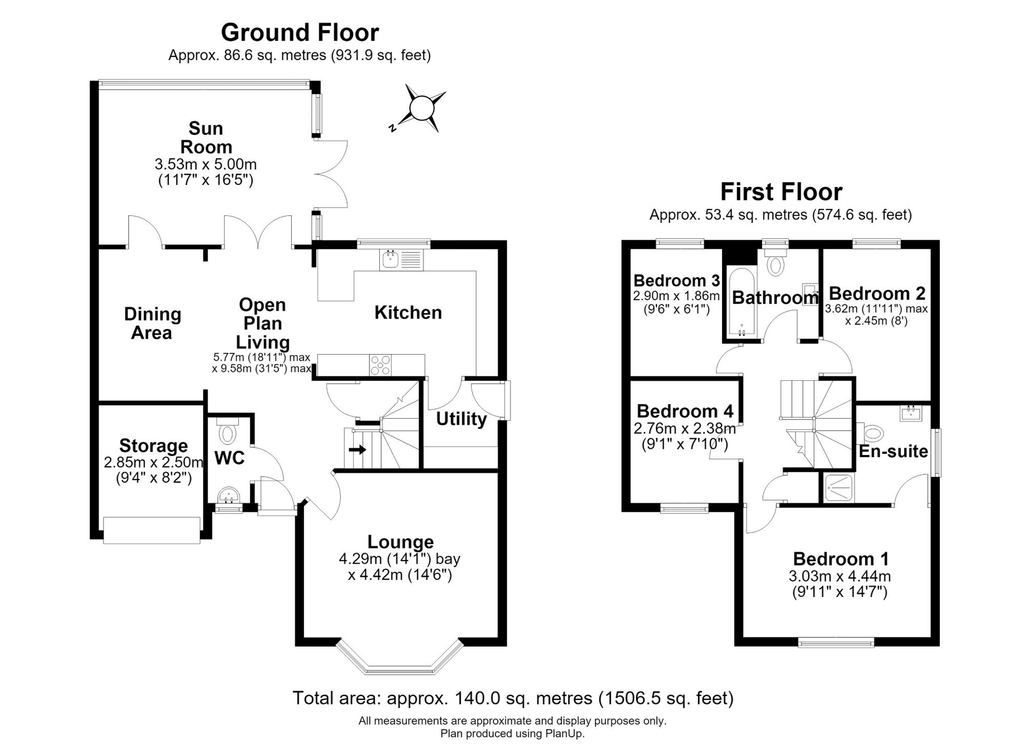 5 Cornflower Way, Harrogate floorplan