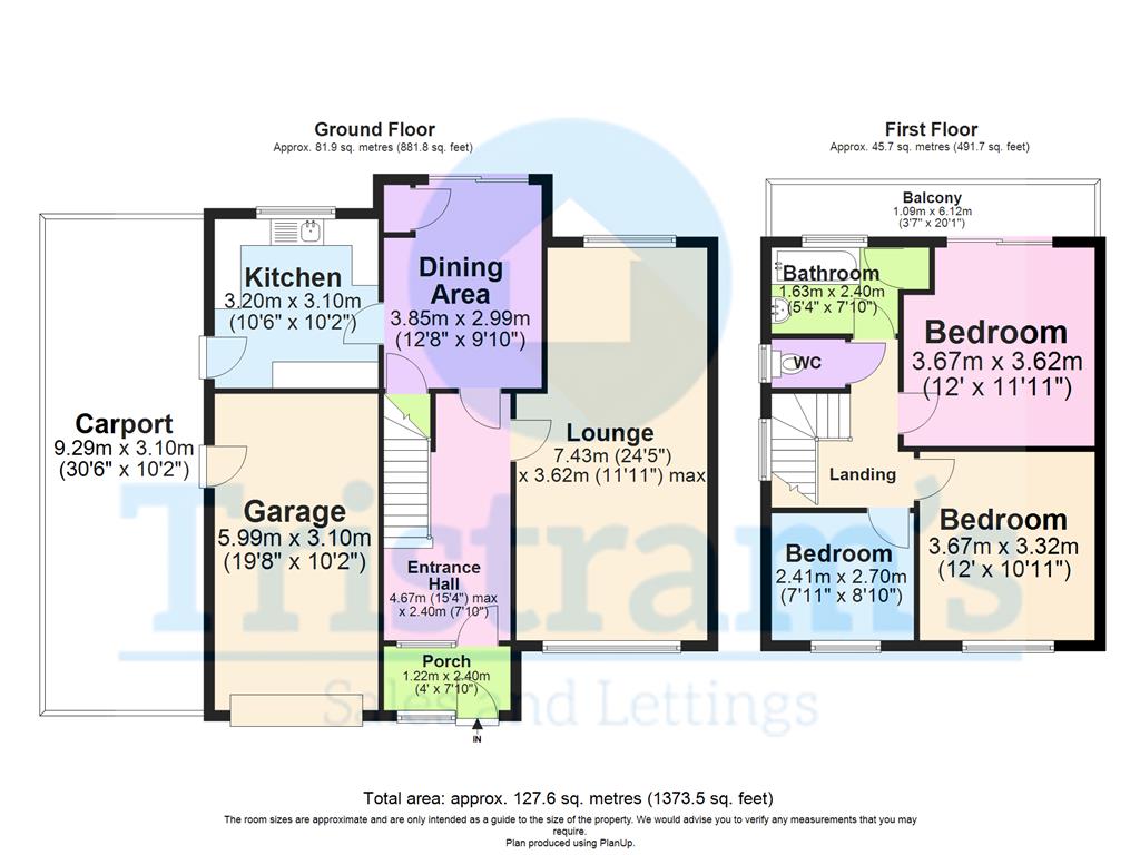 29, Normanby Road, Nottingham floorplan