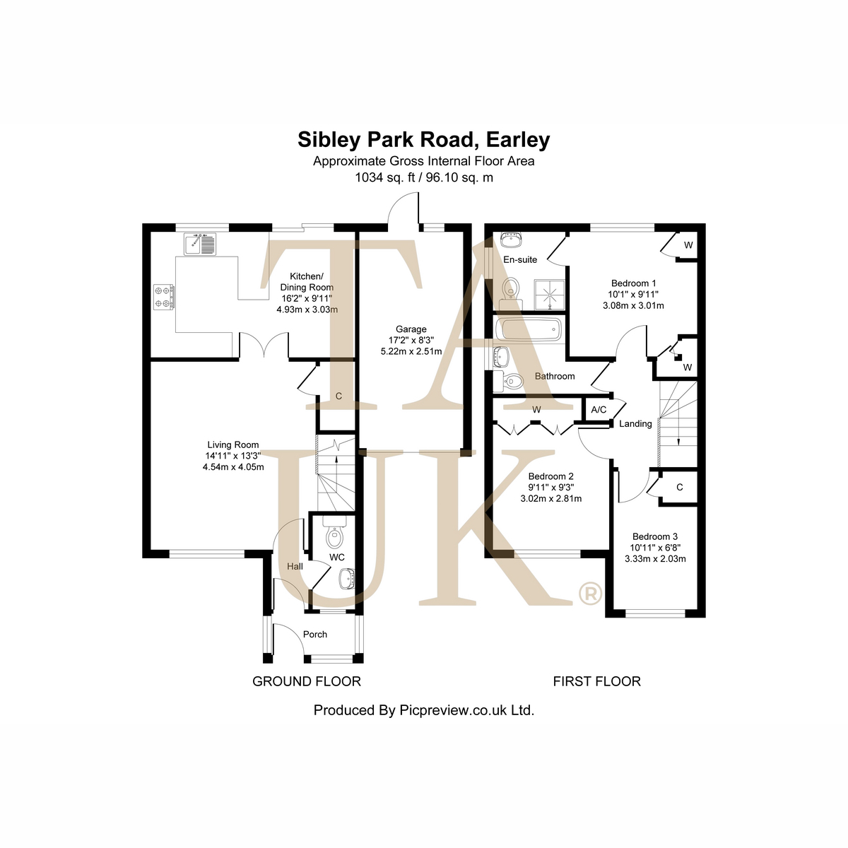 Sibley Park Road, Reading, RG6 floorplan
