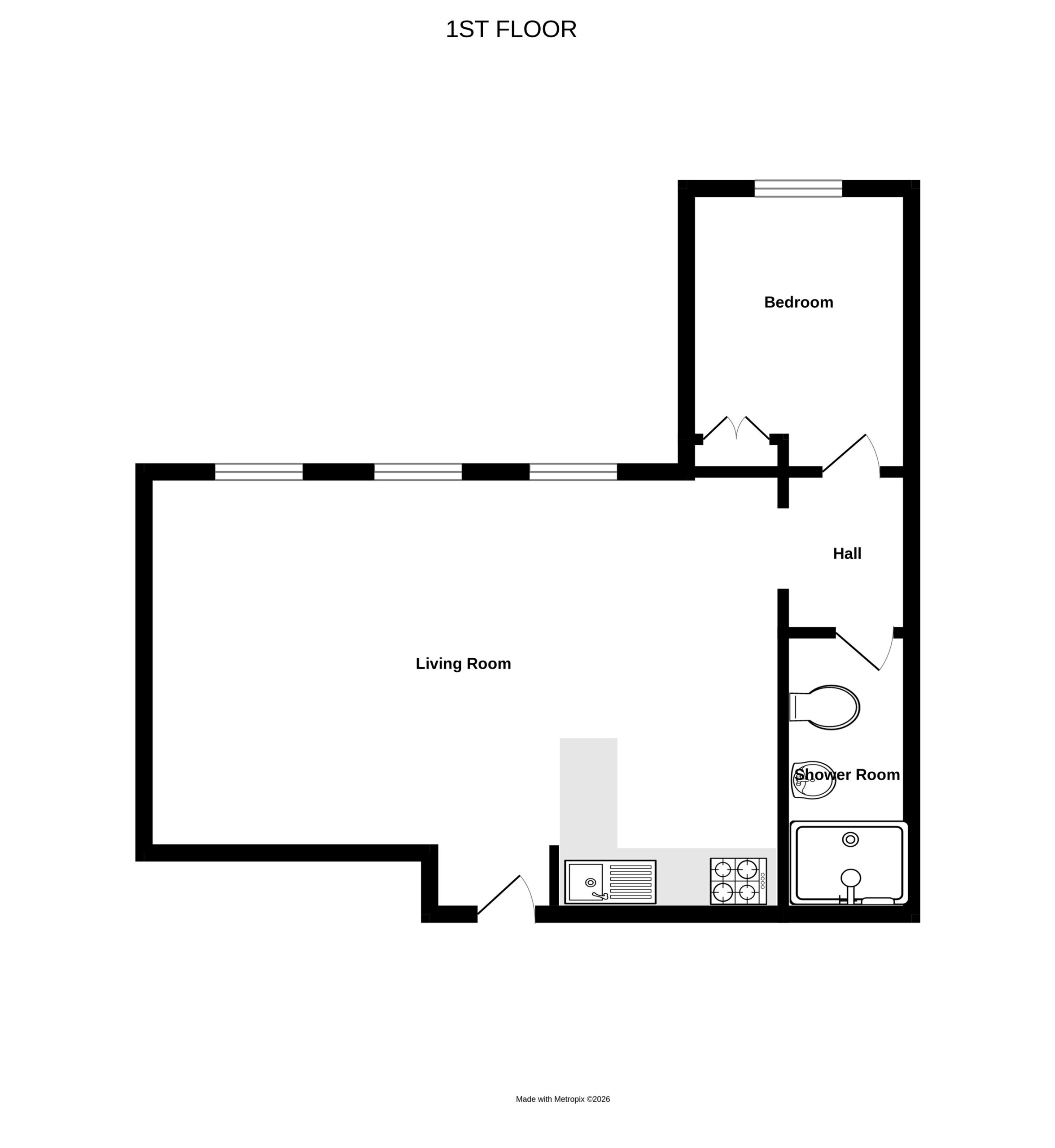 Flat 3, Waverley, Doyle Road, St Peter Port floorplan