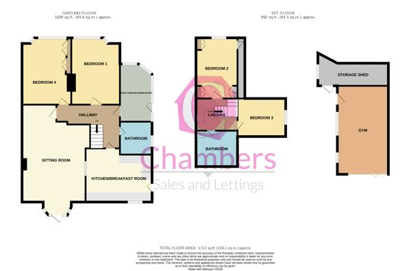Greengate, Church Lane, Southampton floorplan