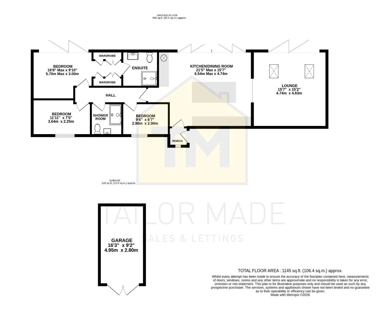 Applegrove, 1A, Broadlands Close, Coventry floorplan