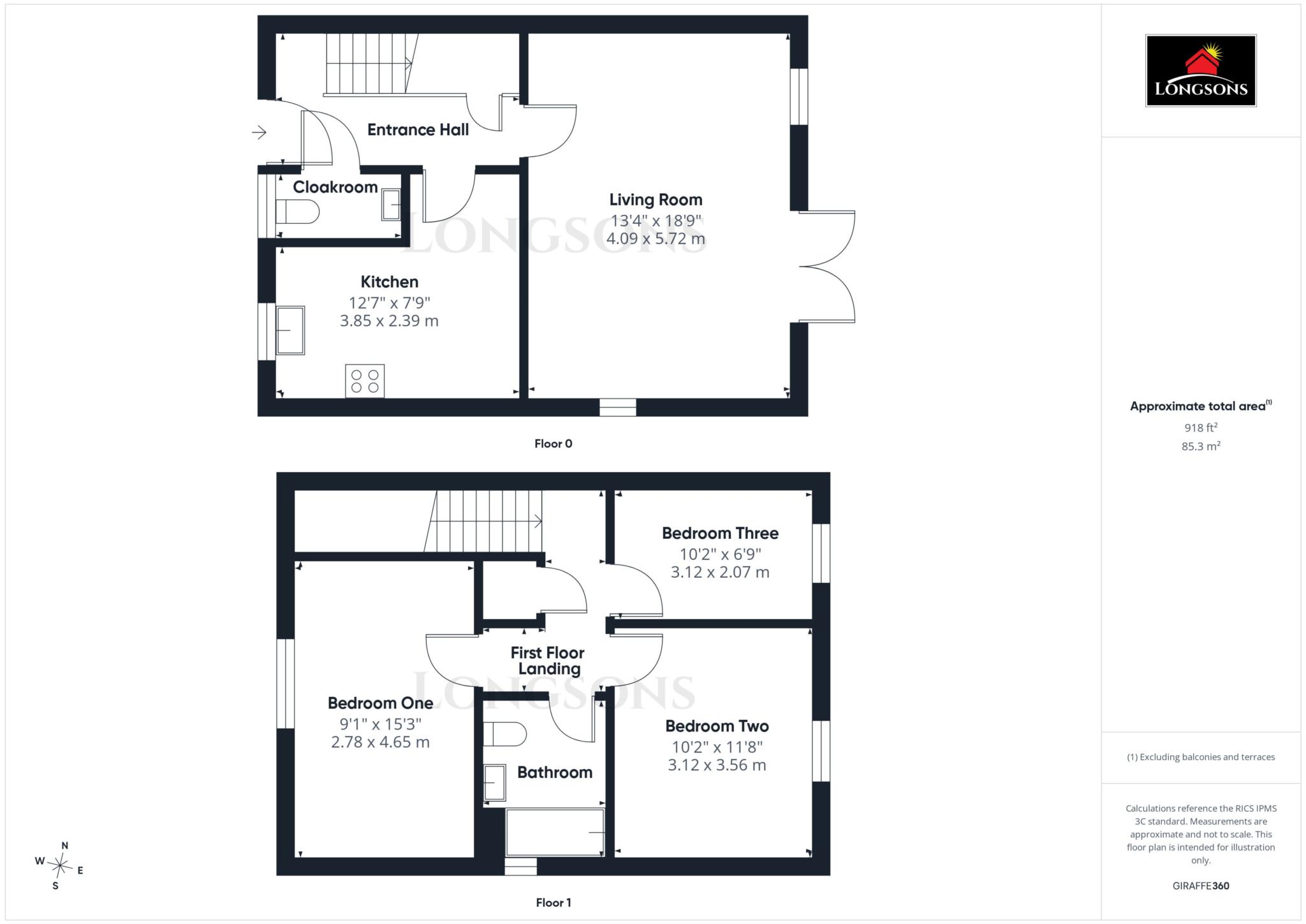 3, Dragonfly Way, Swaffham floorplan