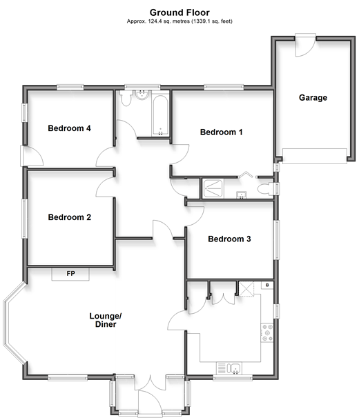 Kingsway, Dymchurch floorplan