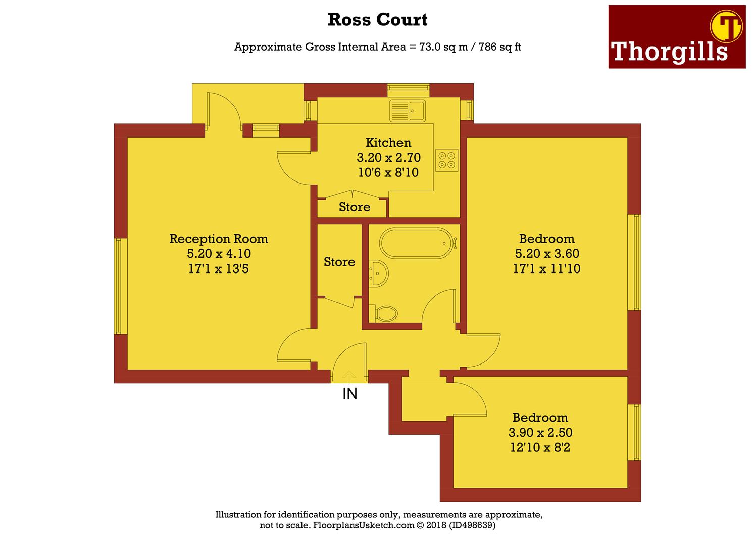 2 Bedrooms Flat to rent in Ross Court, Cleveland Road, Ealing W13