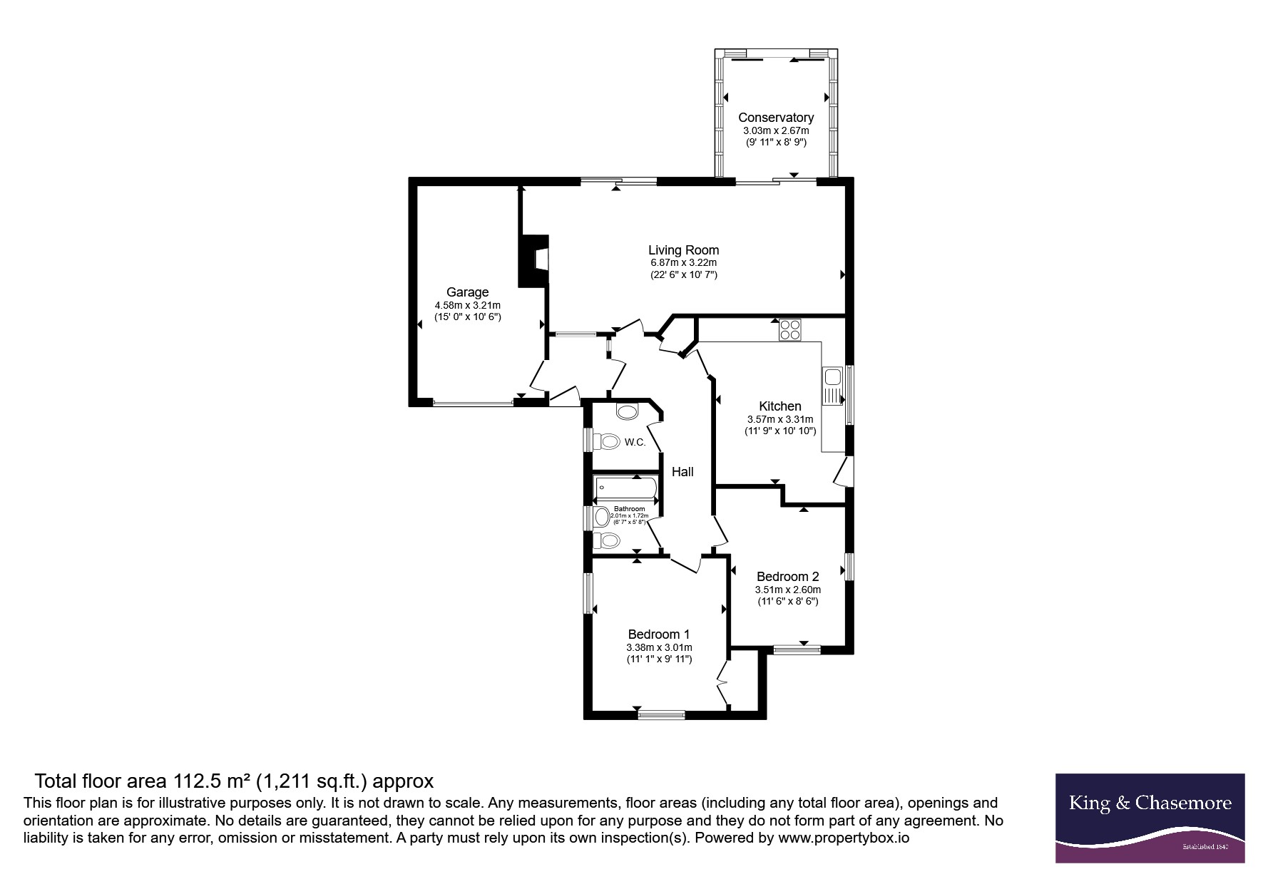 The Croft,, Wantley Lane, Pulborough floorplan