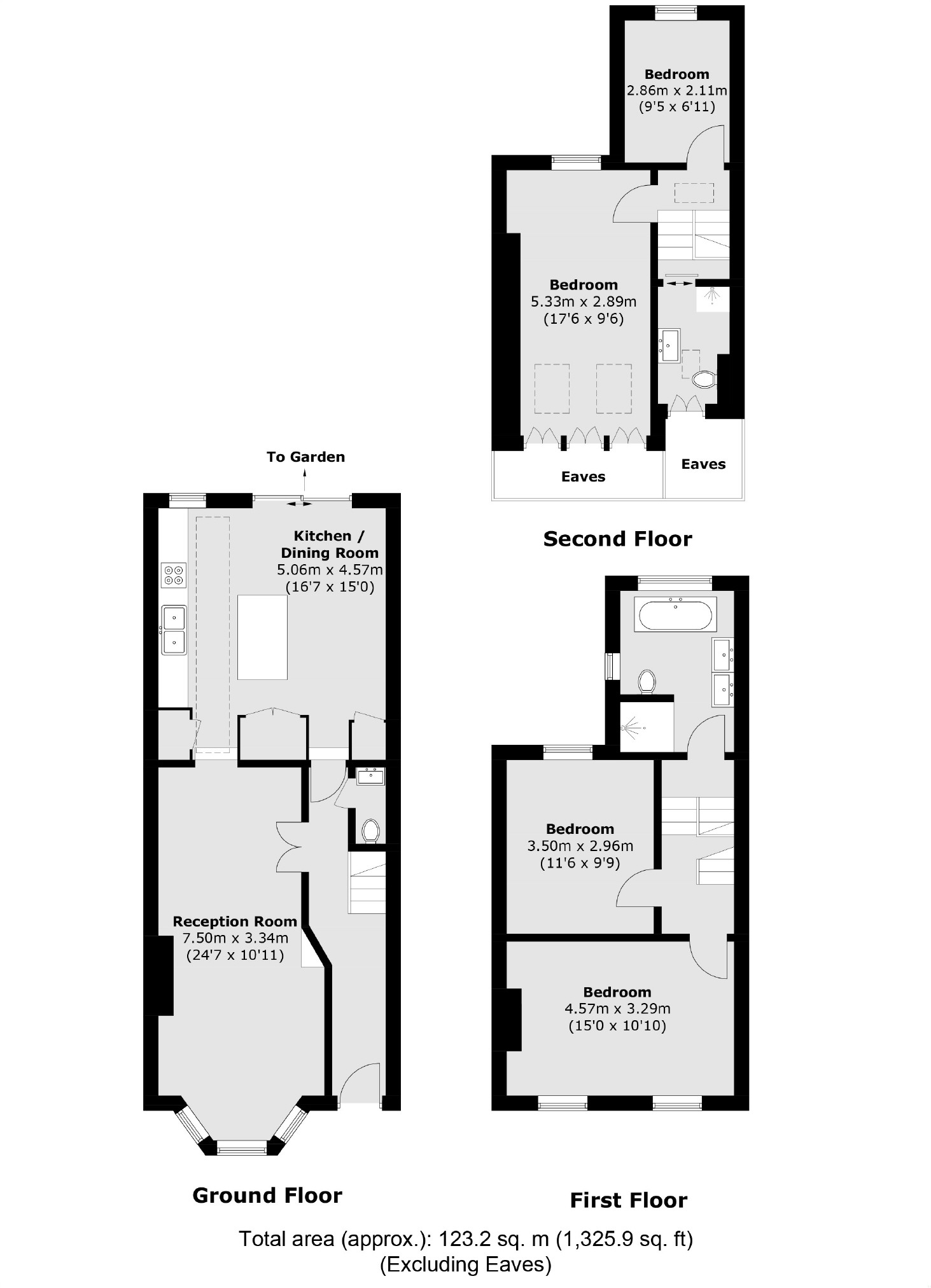 25, Napier Road, London floorplan