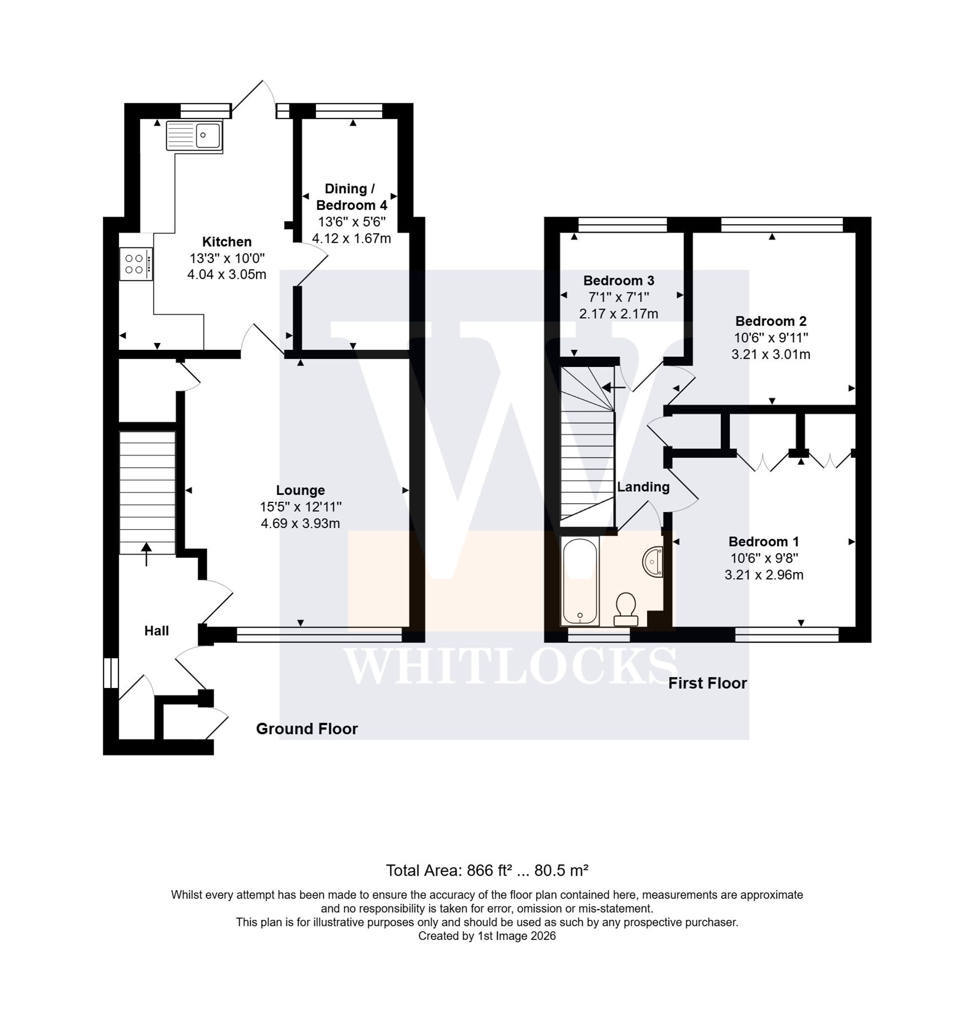 15 Holland Close, Bognor Regis floorplan