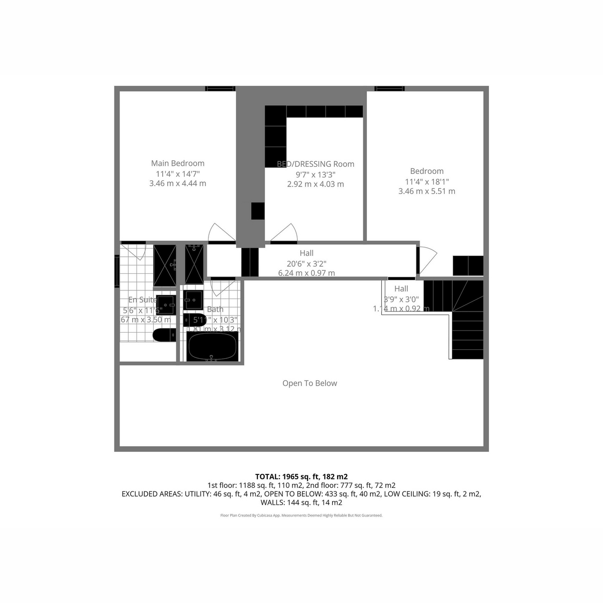 Middle Mearbeck House, A65, Long Preston floorplan