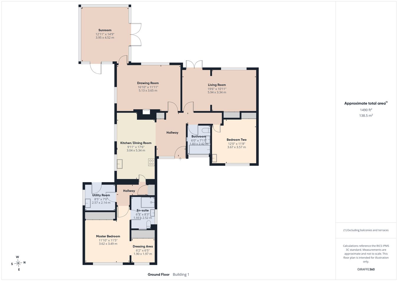 Orchard Lodge, School Lane, Southampton floorplan