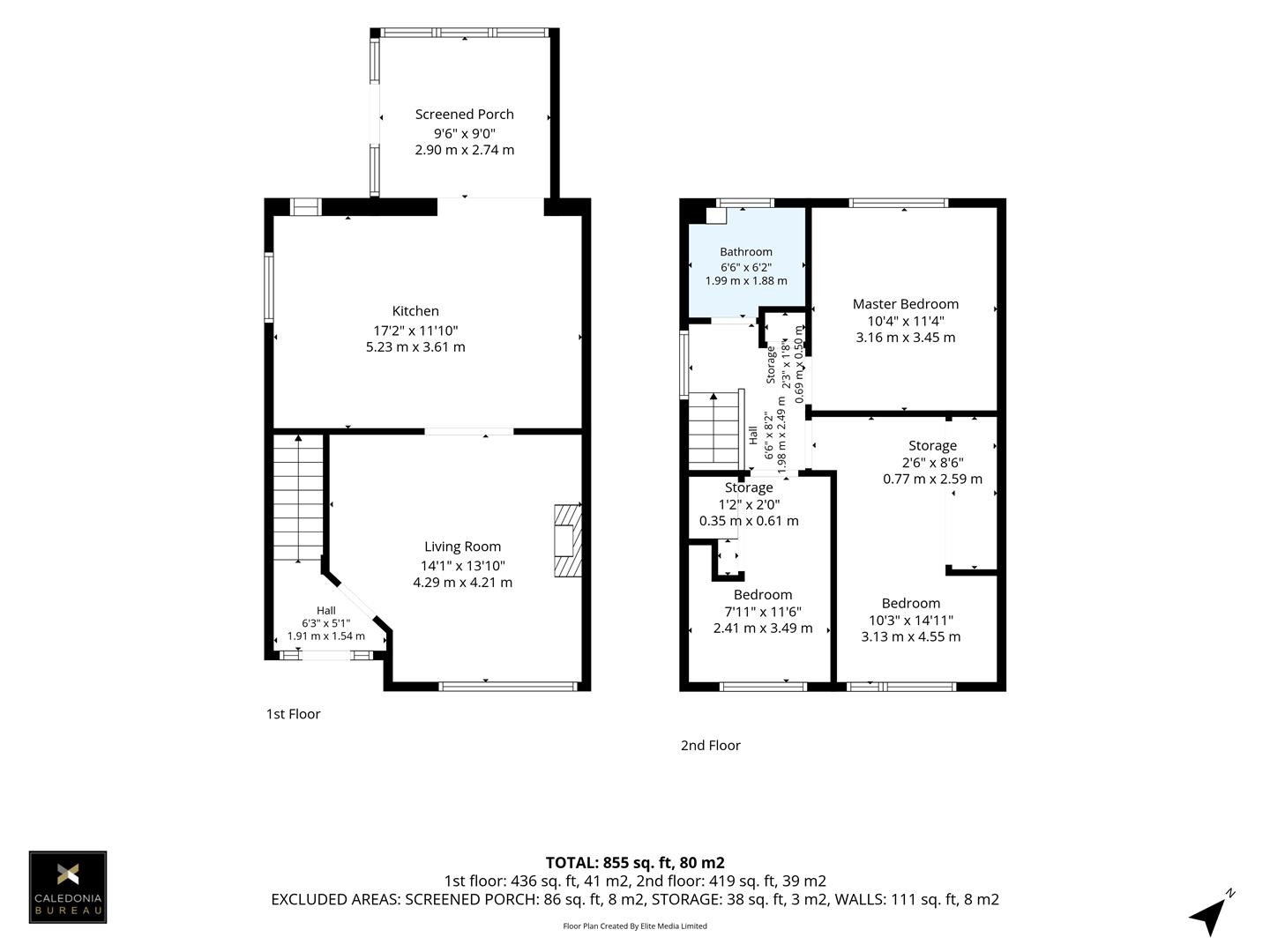 Breval Crescent, Clydebank floorplan