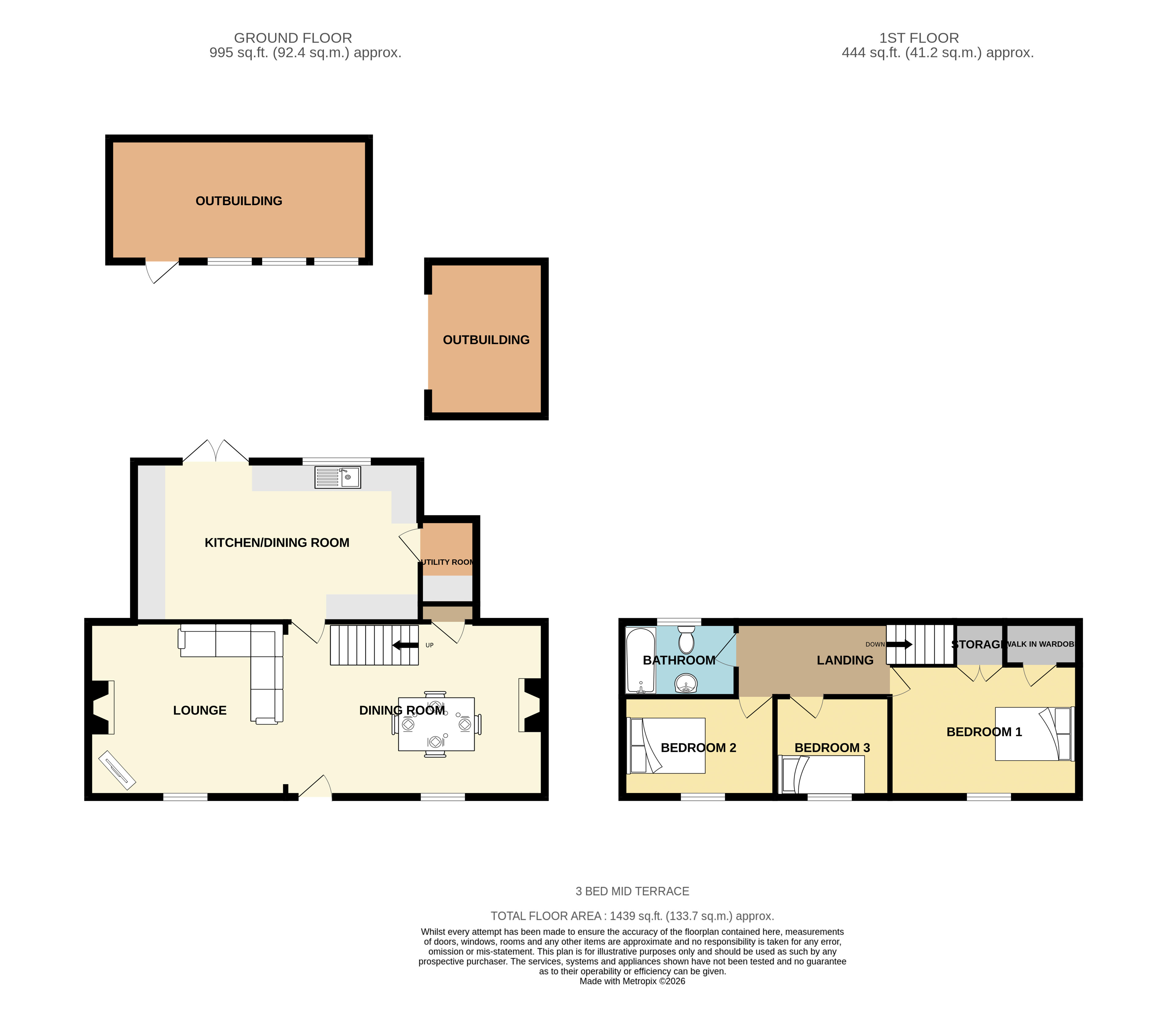 16, North Street, Cornwall floorplan