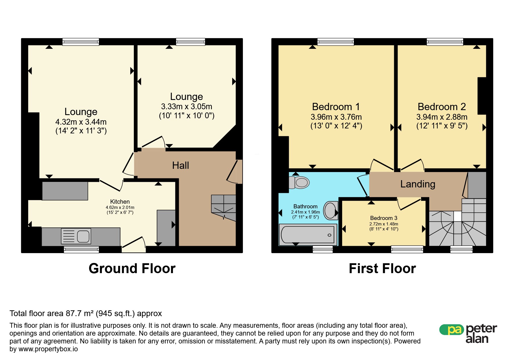 38, Moorlands, Neath floorplan