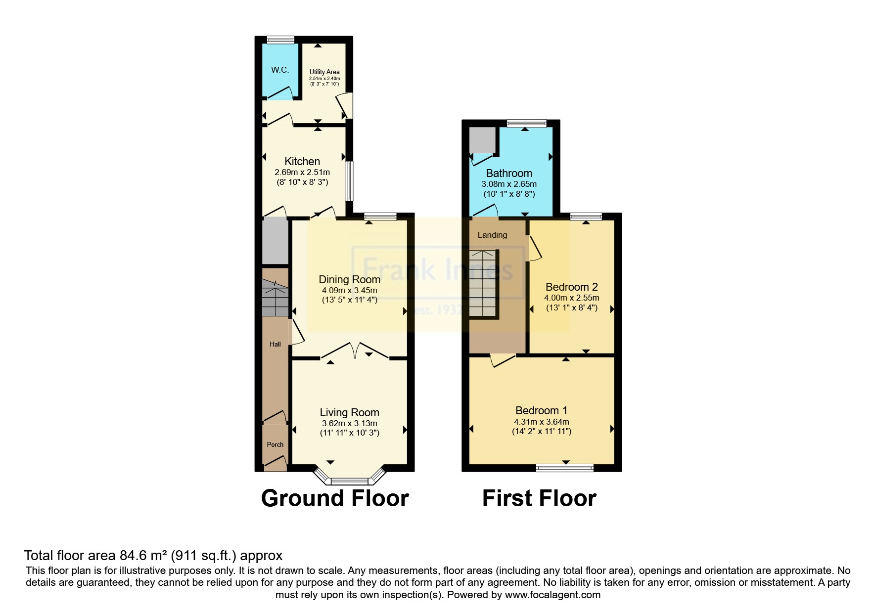 Crescent Road, Hugglescote, Coalville, Leicestershire LE67, 2 bedroom