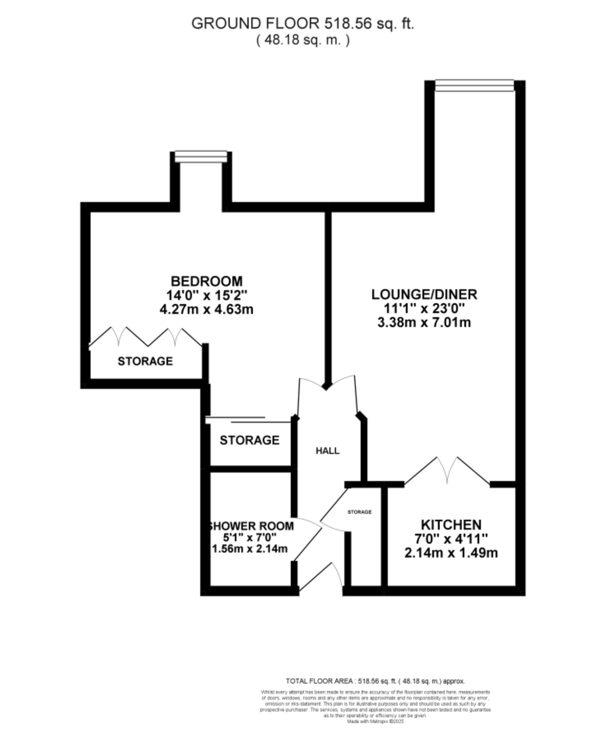 38 Joules Court Crown Street, Stone floorplan