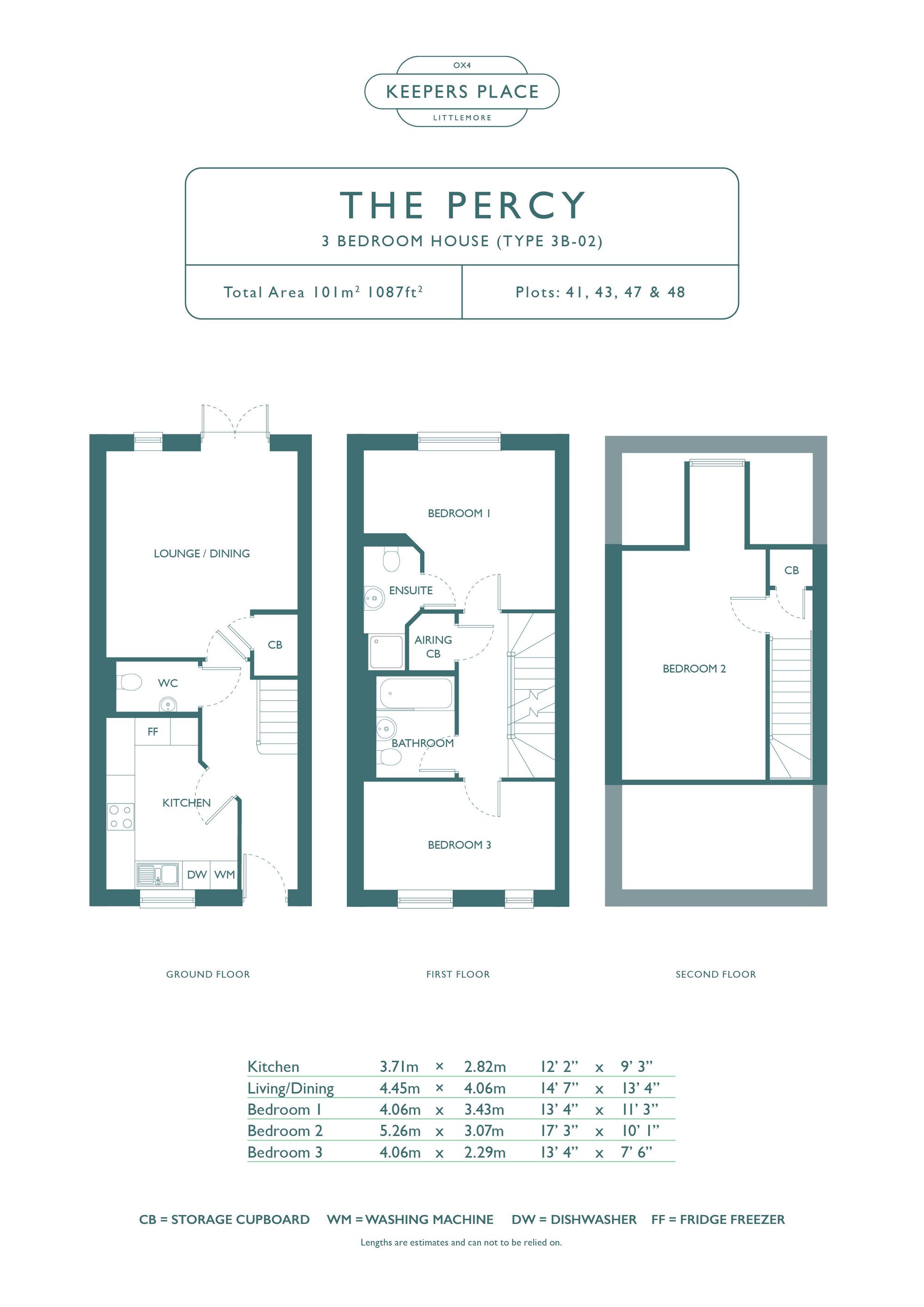 Plot 43, Keepers Place, Oxford floorplan