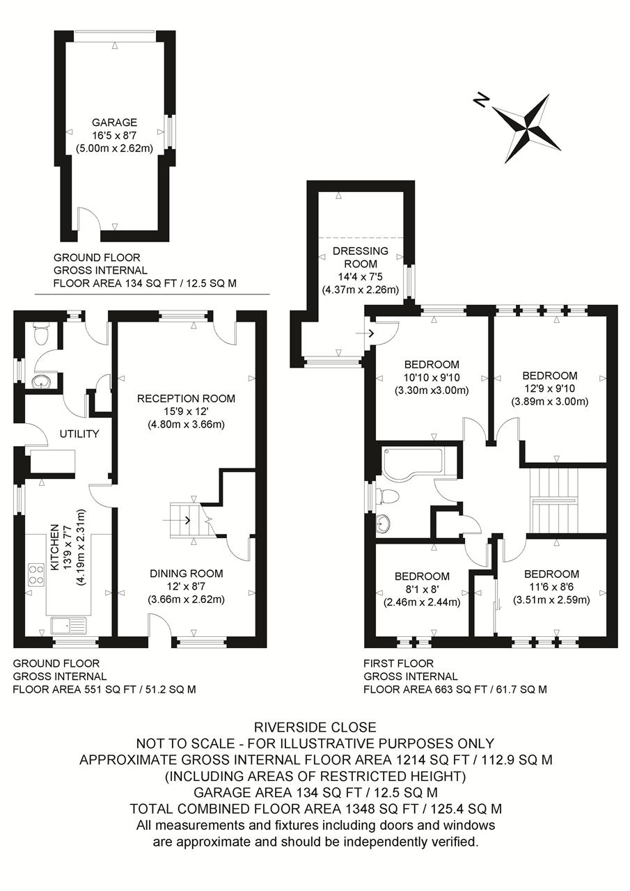Riverside Close, Bridge floorplan