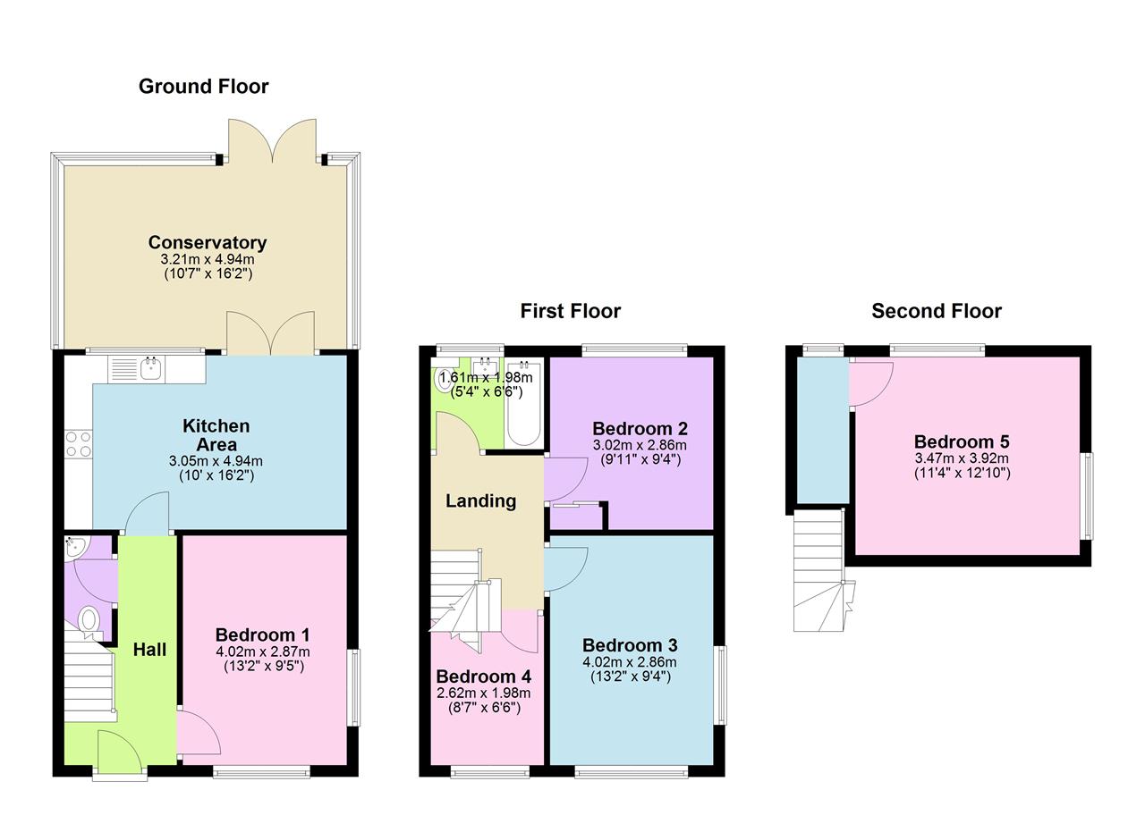 34, College Road, Canterbury floorplan