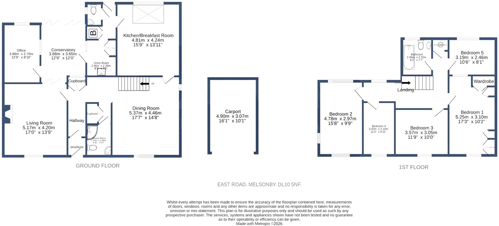 30, East Road, Richmond floorplan
