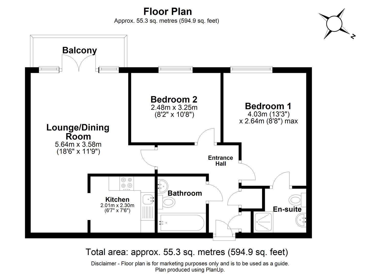 2 Bedrooms Flat for sale in The Spires, Town Centre, Hemel Hempstead HP2