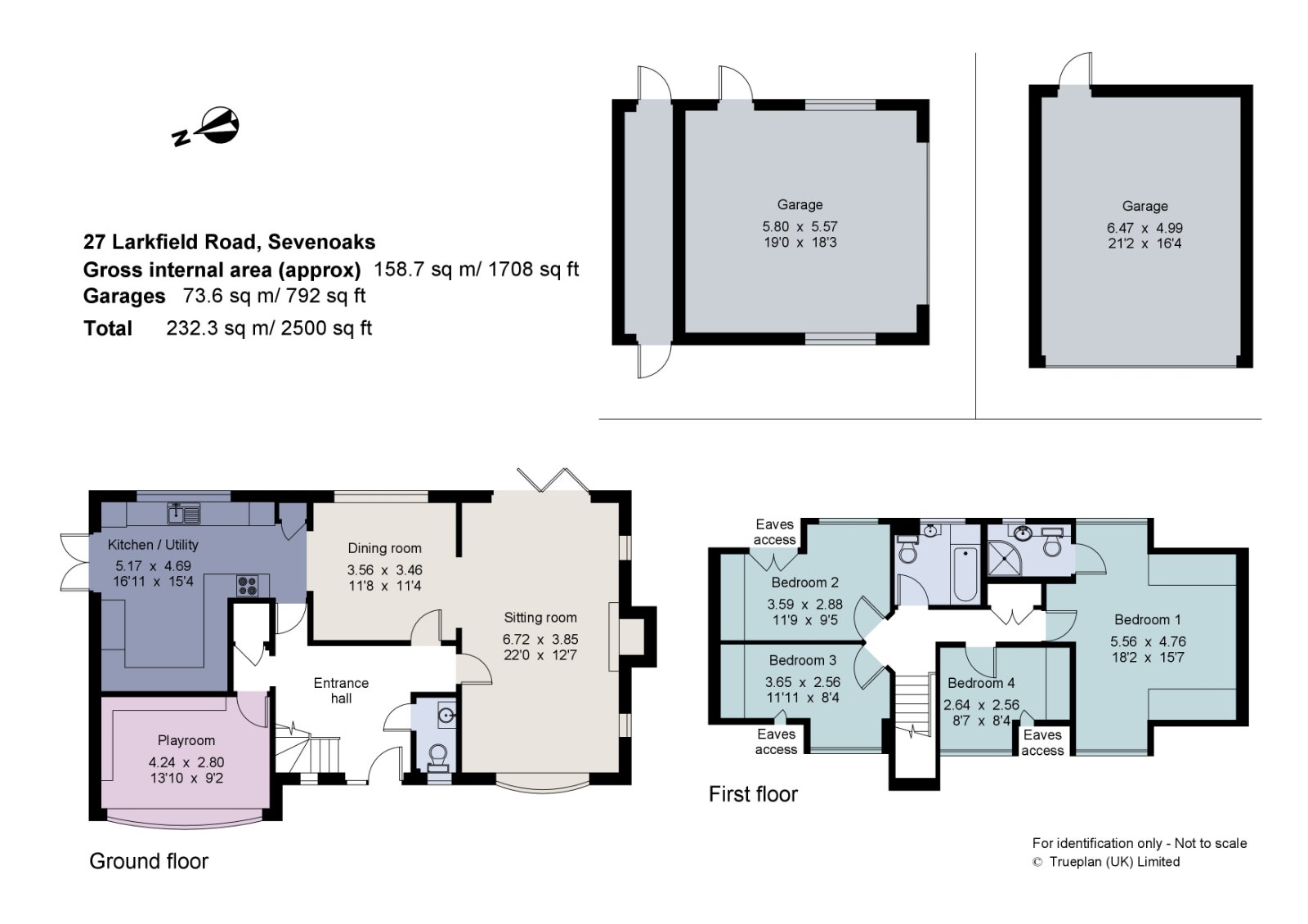 Chestnut Lodge, 27, Larkfield Road, Kent floorplan