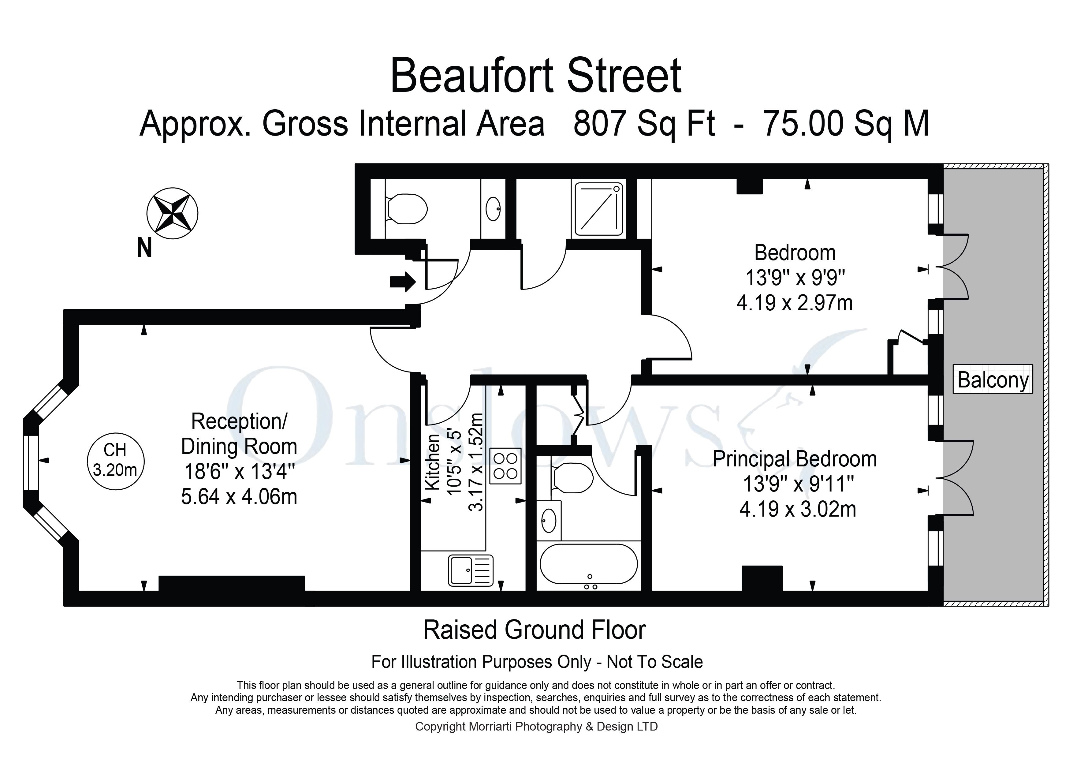 Beaufort Street, London floorplan