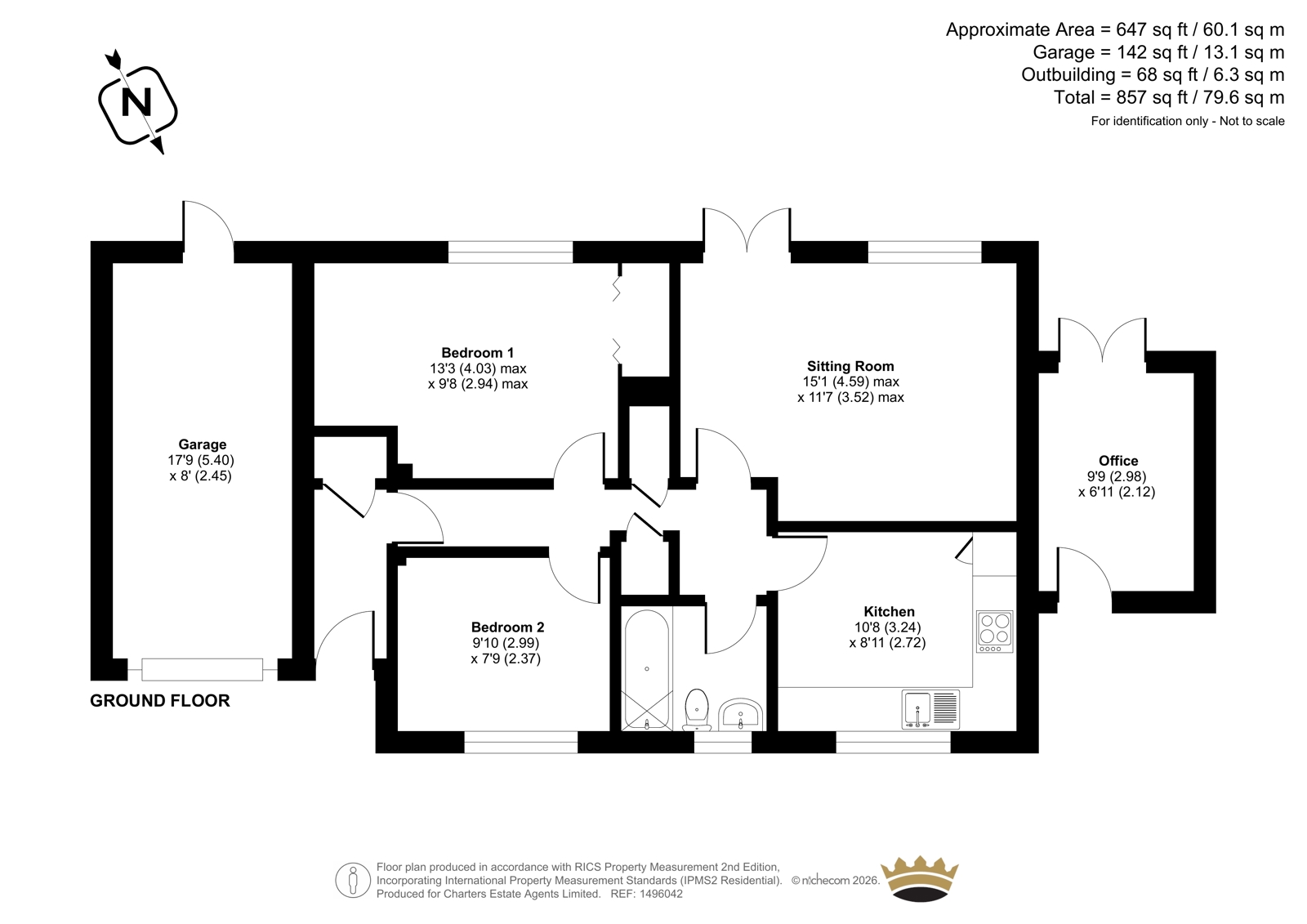 34, Lowden Close, Hampshire floorplan